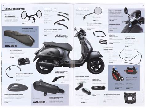 vespa products catalog